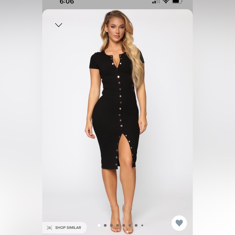 Brand new black dress size S